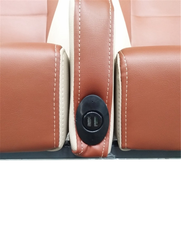 Ghế xe buýt khách du lịch cổ điển Vành đai an toàn ba điểm Dễ lắp đặt Thiết kế ergonomic