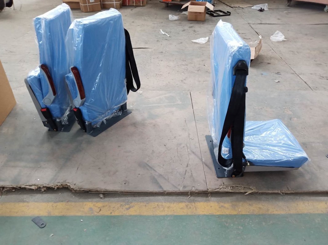 Dễ dàng nằm ngửa ghế xe buýt gập dài đòn bẩy ở tường gắn bên chân thép G