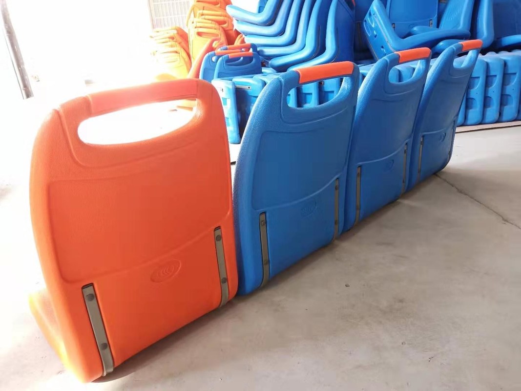 Xe buýt nhựa ABS Ghế ngồi thuyền đơn / đôi có đệm cho xe buýt thành phố