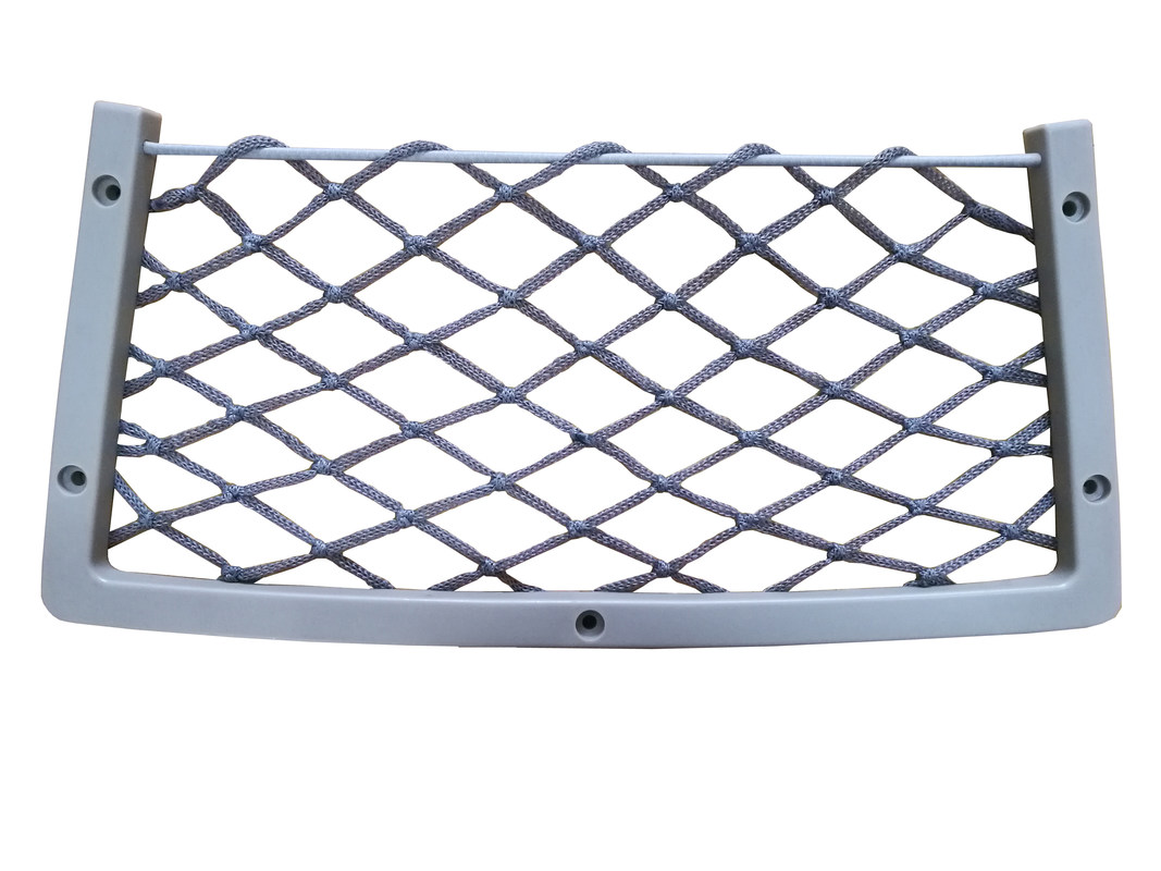 Màu đen ghế xe buýt phụ kiện tạp chí Net Mesh Bag Độ bền cao