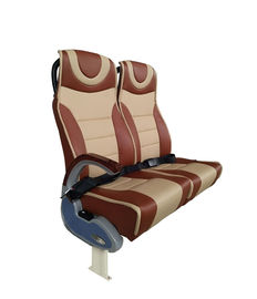 Chân hỗ trợ Ghế xe buýt du lịch 2 + 2 Bố trí sắp xếp Màu tùy chỉnh Tay vịn có thể điều chỉnh