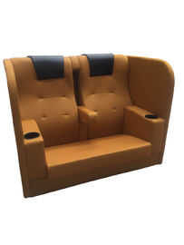 Movie Lounge Rạp hát Ghế đôi Ghế dễ dàng Kết nối nhanh chóng Lắp đặt tựa lưng