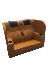 Ghế phòng chiếu đệm kiểu Chaise Ghế CCC Chứng nhận 535mm Độ sâu