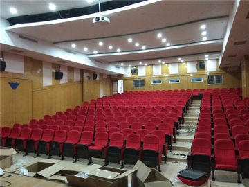 Ghế khán phòng có đệm Có thể gập lại tiết kiệm không gian Tăng sự thoải mái với giá đỡ cốc