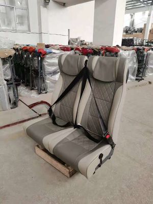2 + 1 Bố trí Diamond Stitching Travel Bus Ghế hành khách