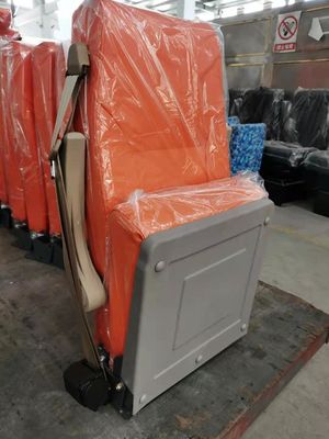 Xe cấp cứu trượt Van Ghế gấp Xe buýt 3 điểm Dây đai an toàn có thể thu vào